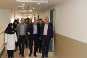 بازدید رئیس سازمان مدیریت و برنامه ریزی استان تهران از پروژه در حال ساخت بیمارستان رازی                                                              